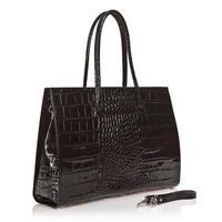 matilde costa cercis leather handbag black