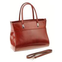 Matilde Costa Betulla Leather Shoulder Bag, Brown