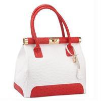 matilde costa abete handbag white red