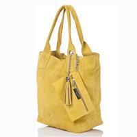 matilda costa leather handbag yellown