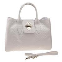 Matlide Costa Catalpa Leather Shoulder Bag, White
