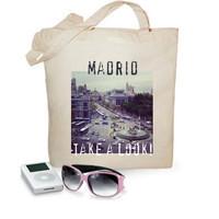 madrid bag birds eye view