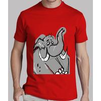 man manga short red extra quality elephant