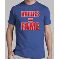 man t shirt haters fame