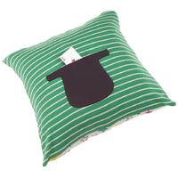 magic stripe cushion cover green quality kids boys girls