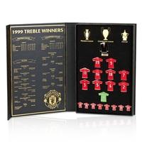 Manchester United 1999 Treble Limited Edition Shirt Badge Collectors Set