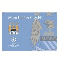 Manchester City UCL Flag 90 x 15...