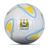 Manchester City Size 5 Football White/Sky