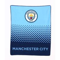 Manchester City Fade Fleece Blanket