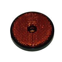 Maypole Amber Round Reflectors, Orange