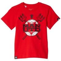 Manchester United Graphic T-Shirt - Kids Red