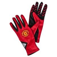 manchester united field player gloves red