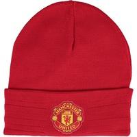 Manchester United 3 Stripe Woolie Hat Red