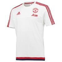 manchester united training t shirt white