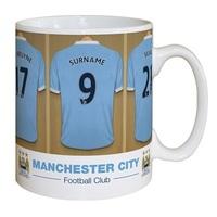 Manchester City Personalised Dressing Room Mug