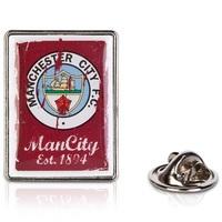 Manchester City Retro Crest Badge