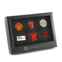Manchester United 6 Piece Badge Set