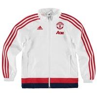 Manchester United Presentation Jacket - Kids White