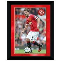 Manchester United 2014/15 Mata Framed Print - 16 x 12 Inch