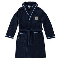 Manchester City Robe - Navy - Boys