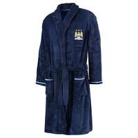 Manchester City Robe - Navy - Mens