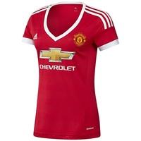 Manchester United Home Shirt 2015/16 - Womens Red