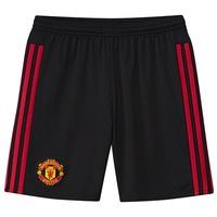 Manchester United Away Shorts 2015/16 - Kids Black