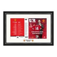 Manchester United Personalised Matchday Programme