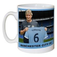 Manchester City Personalised Manager Mug