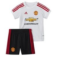 Manchester United Away Baby Kit 2015/16 White