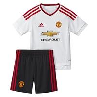Manchester United Away Mini Kit 2015/16 White