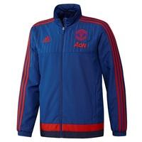 Manchester United Training Presentation Jacket Royal Blue