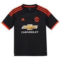 Manchester United Third Shirt 2015/16 - Kids Black