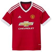 Manchester United Home Shirt 2015/16 Kids Red