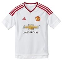 Manchester United Away Shirt 2015/16 - Kids White