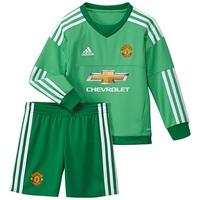 manchester united home goalkeeper mini kit 201516 green