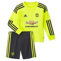 Manchester United Away Goalkeeper Mini Kit 2015/16 Yellow