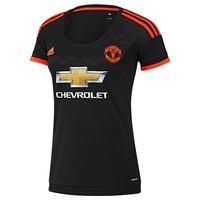 Manchester United Third Shirt 2015/16 - Womens Black