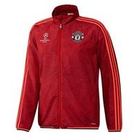 Manchester United UCL Training Presentation Suit Red