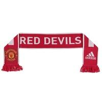 manchester united scarf red