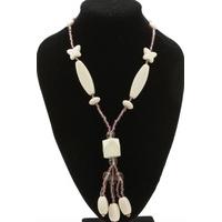 Marble Pendant Toggle Necklace