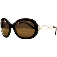 mauboussin thirty seven scale sunglasses womens sunglasses in brown