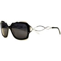 Mauboussin Thirty Six Black and White Sunglasses women\'s Sunglasses in black