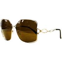 mauboussin twenty nine gold sunglasses womens sunglasses in beige