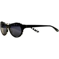 Mauboussin Vintage 11 Black with White Dots Sunglasses women\'s Sunglasses in black