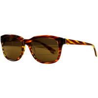 mauboussin vintage 9 blond scale sunglasses womens sunglasses in brown