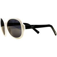 Mauboussin Forty Seven White and Black Sunglasses women\'s Sunglasses in white