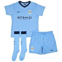 Manchester City Home Kit 2014/15 - Little Boys