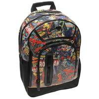 Marvel Black Backpack Mens