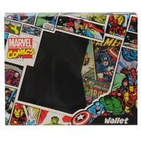 Marvel Retro Red Bi Fold Wallet Mens
